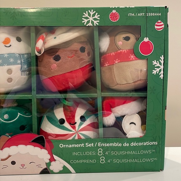 ⚡️New 4” 2023 Christmas Squishmallow Ornaments Boxed Set-8 pack - Picture 6 of 8